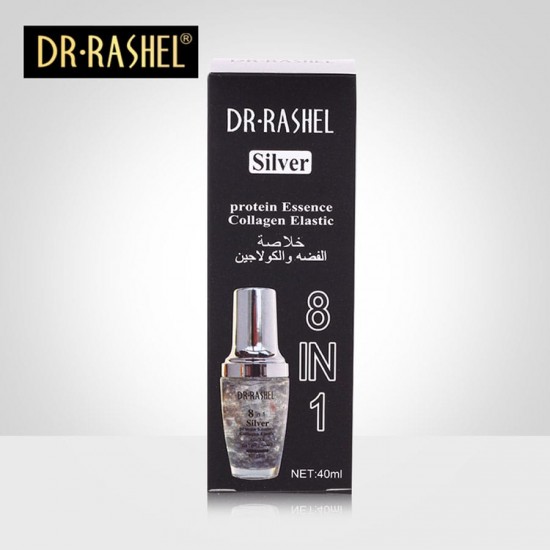 Dr.Rashel 40ml Silver Protein Collagen whitening Essence Elastin Face Serum DRL-1049